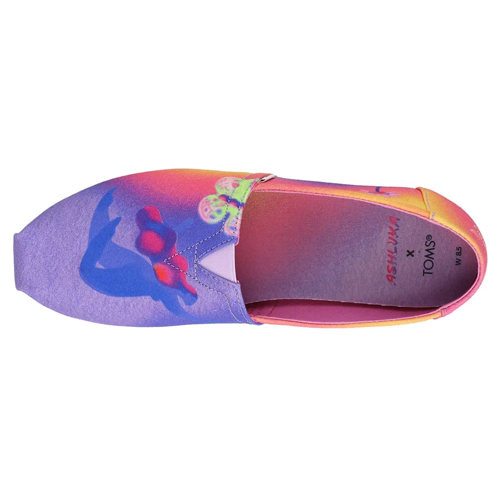 AL x Alpargata Graphic Slip On Flats