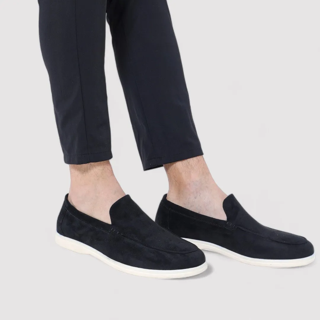 Ancien | Old Money Suede Loafers