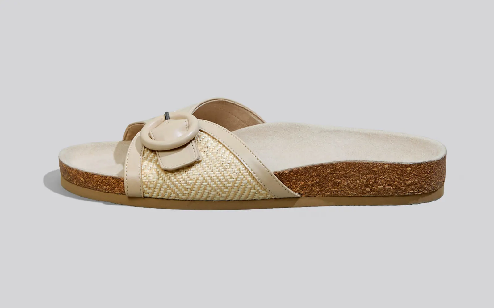 Boheme Chic Slides : Beige