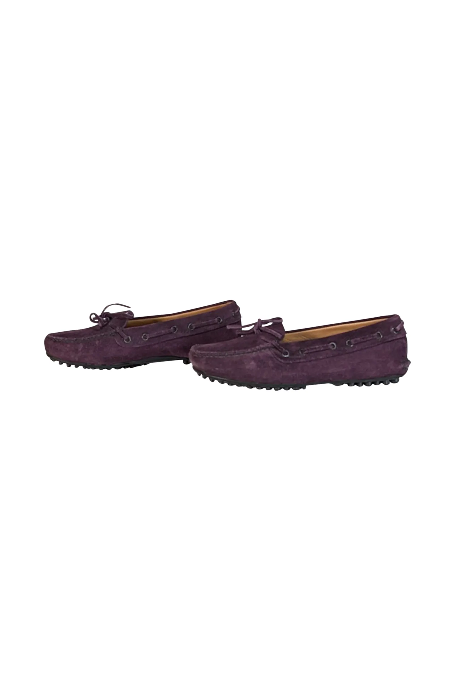 Car Shoe - Plum Purple Suee Loafer Sz 7.5