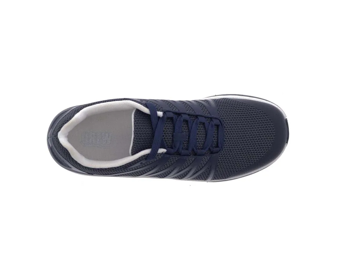 Drew Player Men Athletic Shoe In Navy Mesh Combo