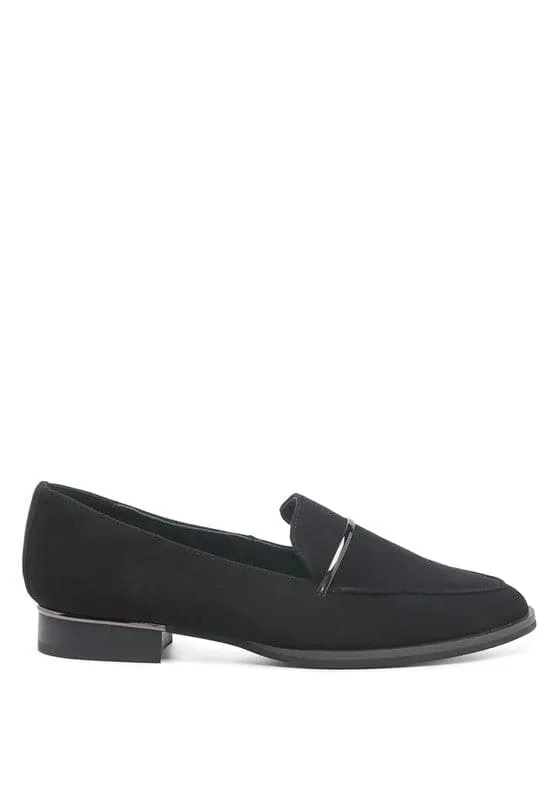 Easy On Suede Leather Loafers