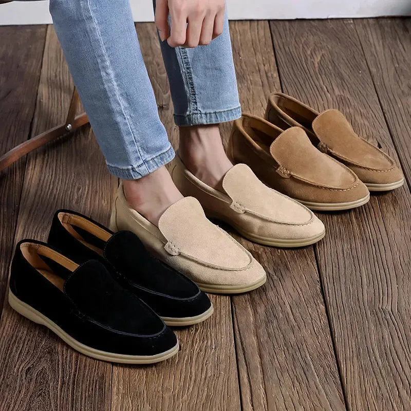 Essential Suede Loafers - Cross & Crown