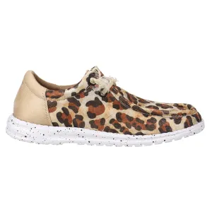 Hang Loose Leopard Slip On Casual Flats