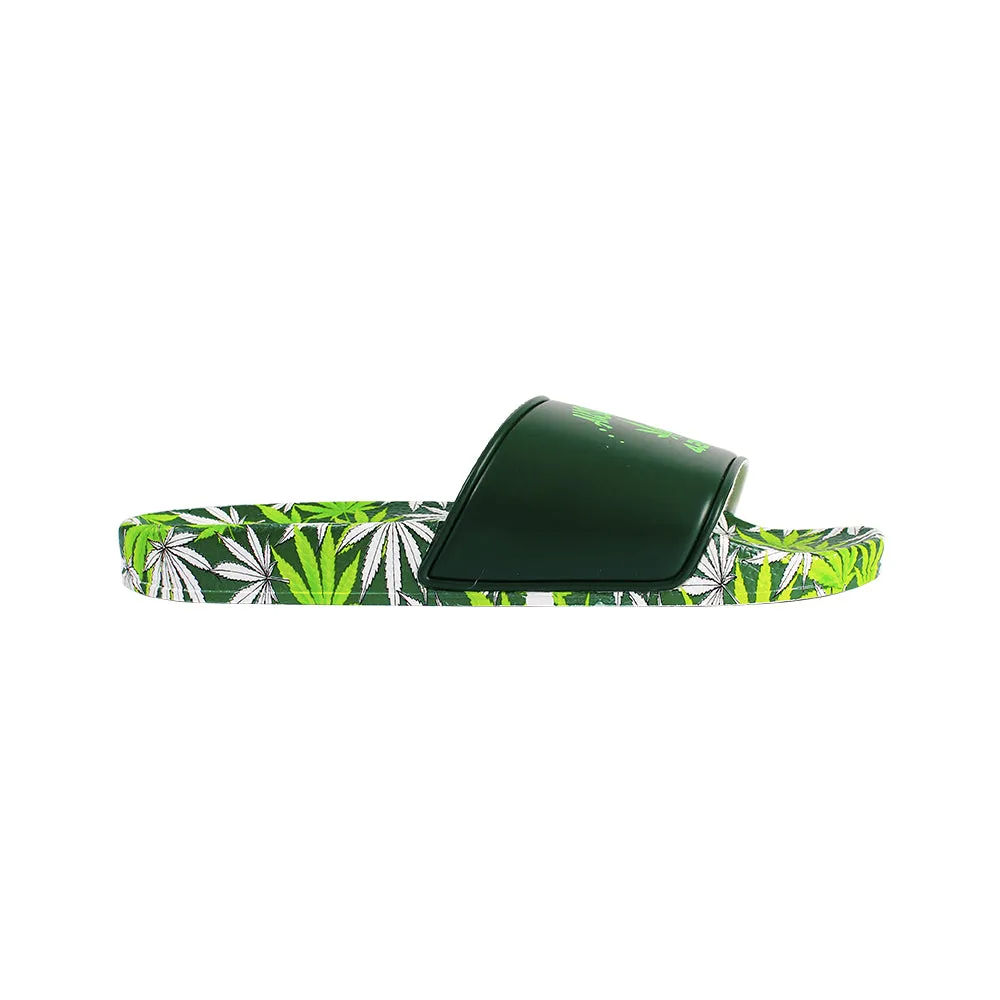 Himpy Slides - Womens Green Bubba Sandal - 1 Pair Per Pack