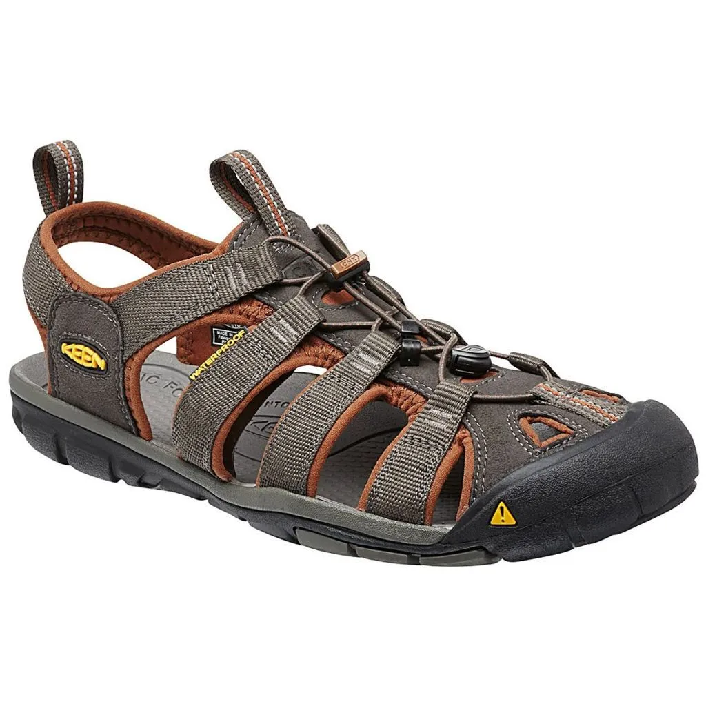 Keen Clearwater CNX Brown Mens Comfort Outdoor Sandals - UK 10