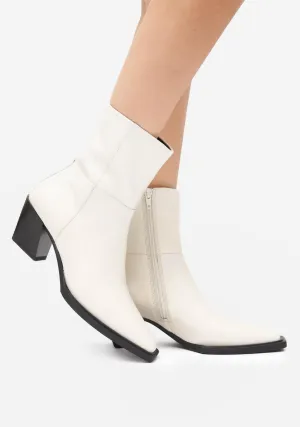 Off White Alina Leather Boots