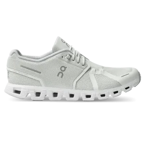 On Cloud Men's Cloud 5 Running Shoes- Ice/White