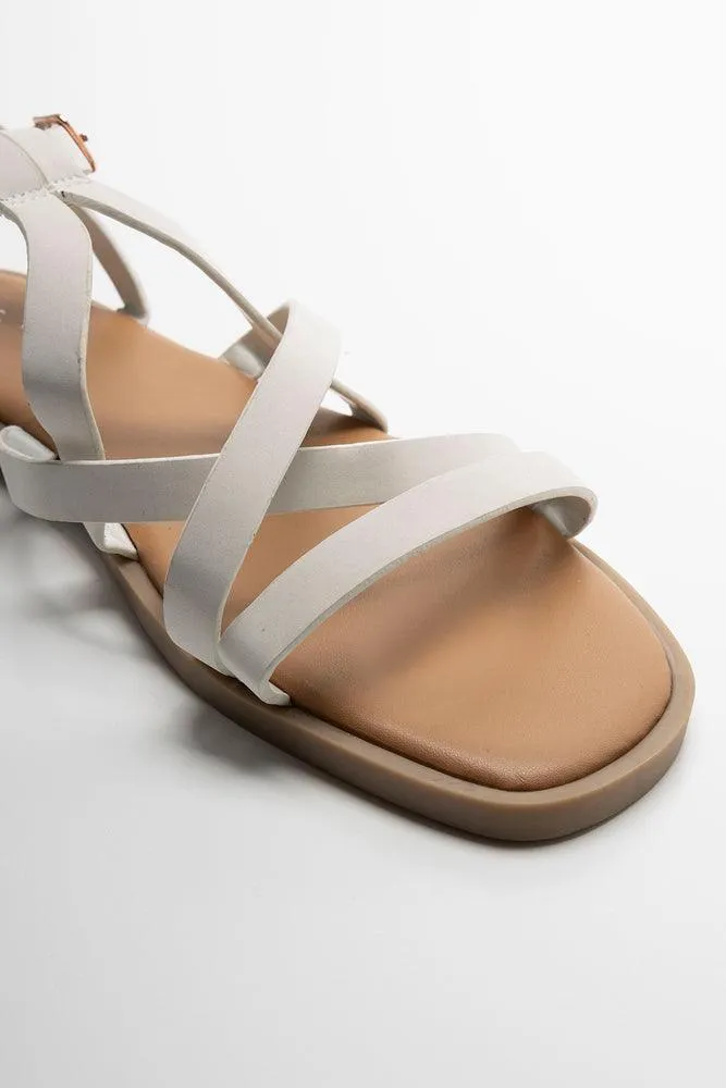 Strappy Sandal White