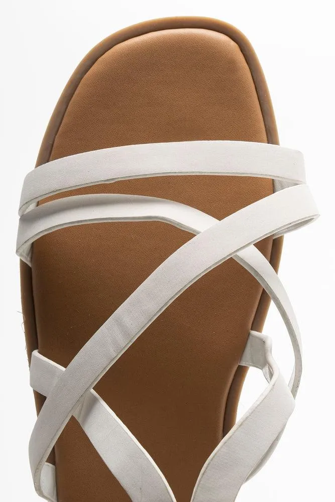 Strappy Sandal White