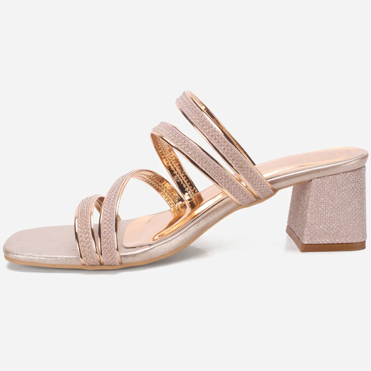 Women "DANIKA" Strappy Block Heel Sandals