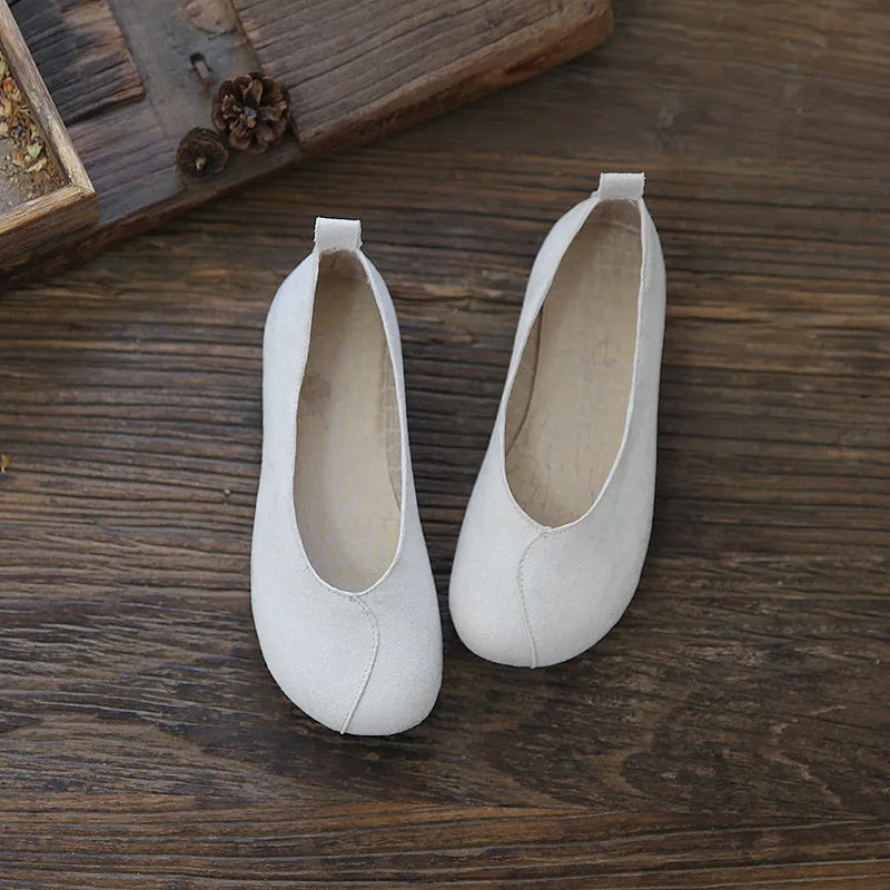 Women Retro Flat Comfortable Flats Casual Shoes